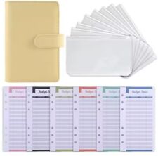 A6 Budget Binder Money Saving Wallet Notebook Planner Cash Organiser Envelope UK