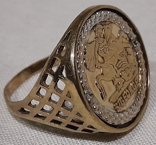 Vintage 9ct yellow gold - yellow,