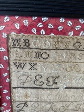Antique Sampler Emma Palmer