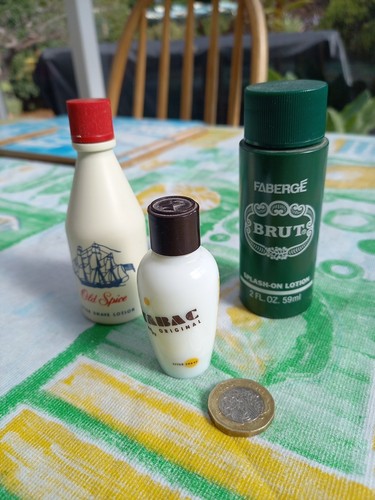 Vintage miniature aftershaves - vintage,