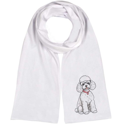 Poodle wearing glasses - 'poodle, glasses'