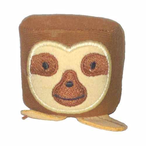 Mini brown beige sloth plush - brown,