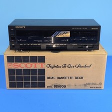 SCOTT DD660B DUAL CASSETTE