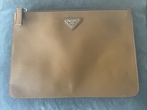 Prada tan leather - tan,