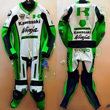 Kawasaki motorbike racing suit - motorbike,