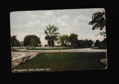 Vtg postcard bridgeport - vtg,
