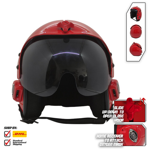 Top gun plain red - plain,