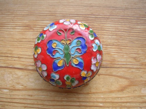 Vtg cloisonne enamel - vtg,