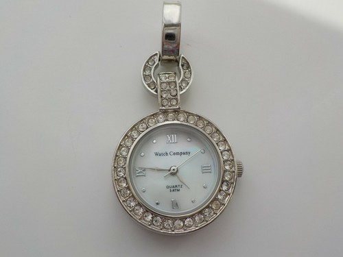 Nice silver tone clear - tone, &