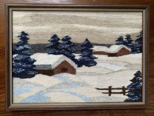 Scandinavian vintage weaving - scandinavian,