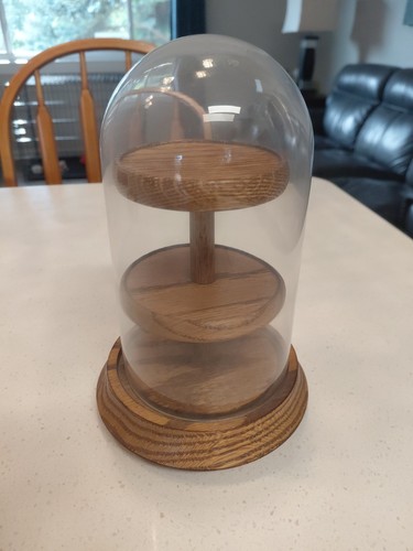 Thimble glass dome display - thimble,