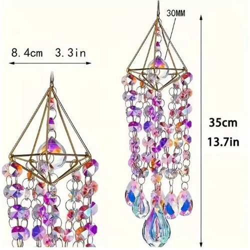 Crystal suncatchers hanging - crystal,