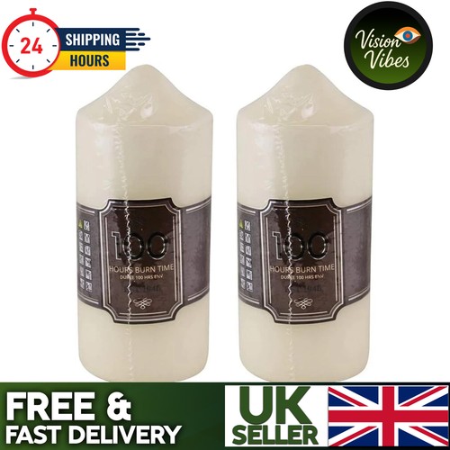 Unscented large round white - round,
