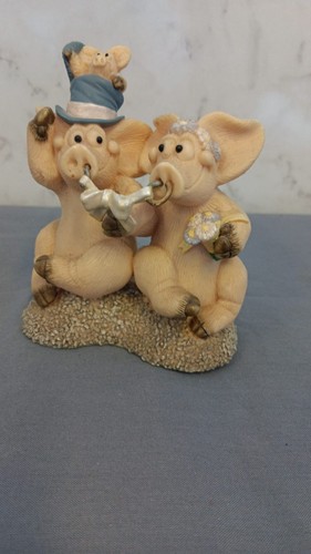 Piggin hitched pig ornament - piggin',