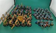 BATTLE READY! TROOP BUNDLE! Fully painted Warhammer AOS lizardmen seraphon army
