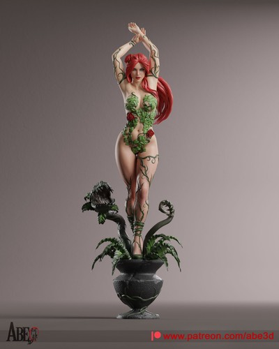 Poison ivy batman abe3d - poison,