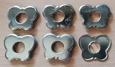 Making Memories 6 Metal Butterfly Grommet Eyelets - 3.7cm x 3cm - centre 12mm