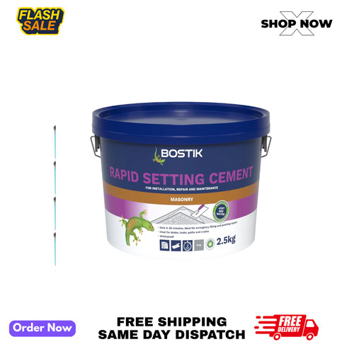 Rapid setting cement 5kg - rapid, 2.5kg