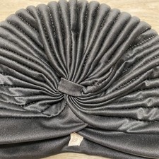 Ladies Accessorize black Great Gatsby Turban 1920’s, Fancy Dress, Peaky Blinders