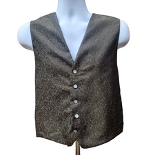 BHS Olive Green Paisley