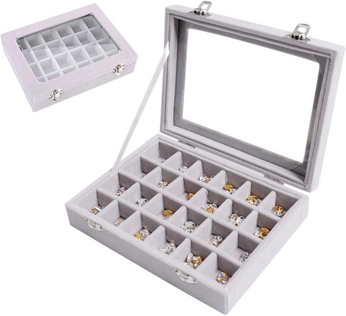Ldalax jewellery box grid - box,