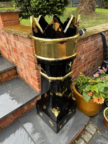 Reclaimed chimney pot king - pot,