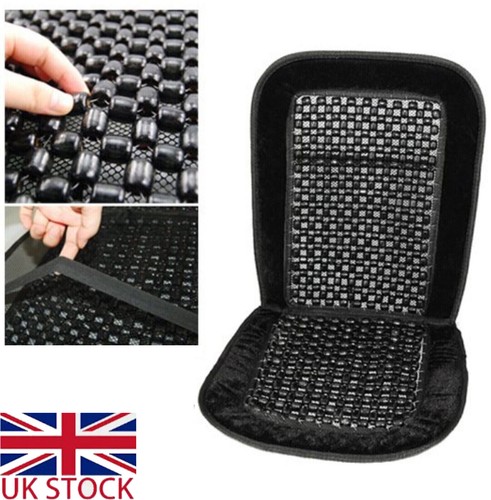 Black wooden car - black, bead