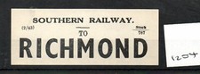 Southern Railway. SR - Luggage