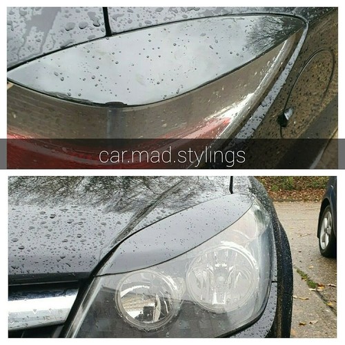 Front rear black plastic - &,