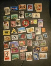 40  British empire / Commonwealth stamps used as shown (C18A)