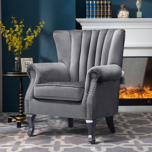 Upholstered retro velvet - upholstered,