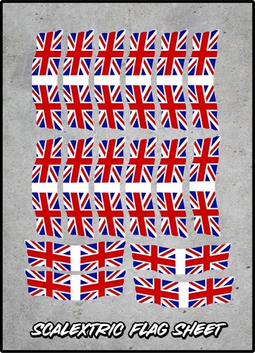 Slot car scalextric flag - slot,