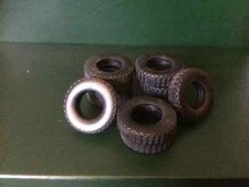 Corgi Modern Truck Heavy Haulage X10 Scammell Contractor Tyres Only 1/50