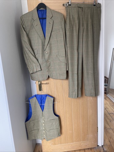 Brown three piece - piece, tailored