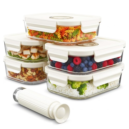 Vacuum food storage container - food,
