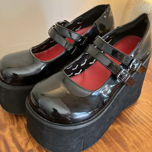 Demonia kera platform wedge - demonia,