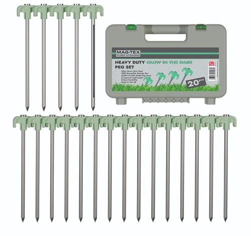 20pc pegs glow the - 20pc, dark