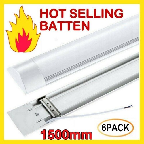 6pack led batten light ceiling - led,