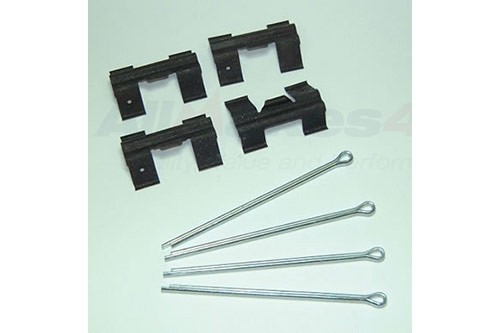 Rear brake pad - pad, clip