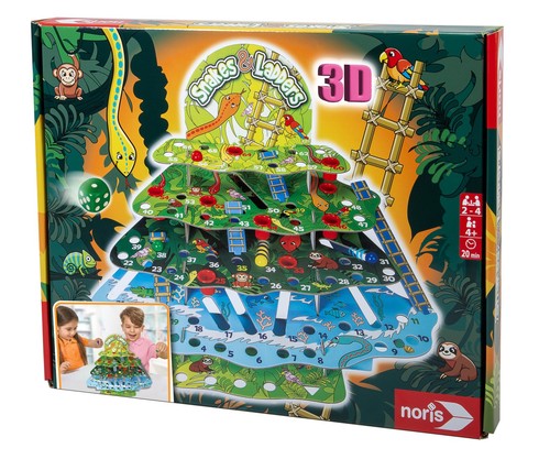 Noris snakes ladders jungle - ladders,
