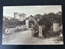 Carisbrooke, Entrance to Castle (early 20th century)