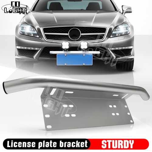 Silver front bumper bull - silver,