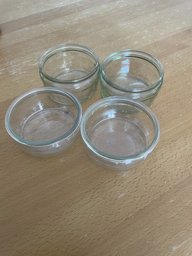Glass desert bowls - glass,