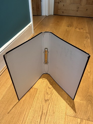 Black ring binder - binder, a4