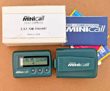 Vintage Motorola PageOne MiniCall Pager electrically functional, excellent cond.