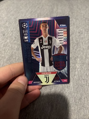 Ronaldo match attax limited - attax,