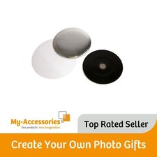 59mm Round Magnetic Back