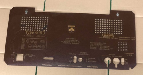 Grundig tube radio type - type, 4090