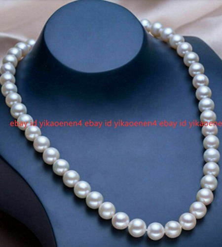 Natural 10mm perfect round - natural, 9-10mm
