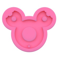 Mickey Mouse Silicone Mold Necklace Jewelry Keychain Pendant Resin Craft Mould